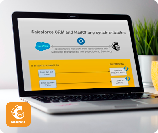 Sincronización Salesforce CRM y Mailchimp