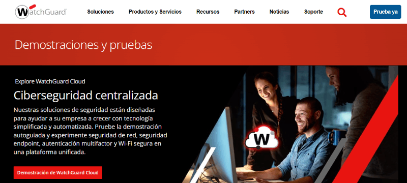 Web de WatchGuard