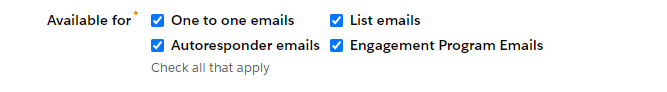 Templates de email