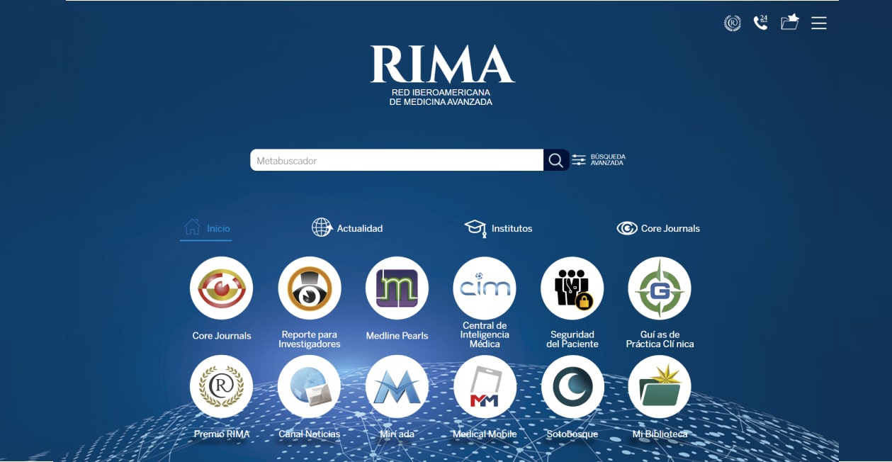 Web de RIMA