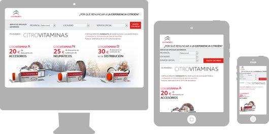 microsite Citroën  