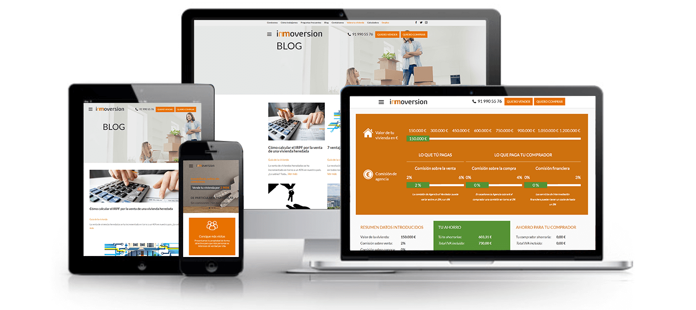 Web de Inmoversion