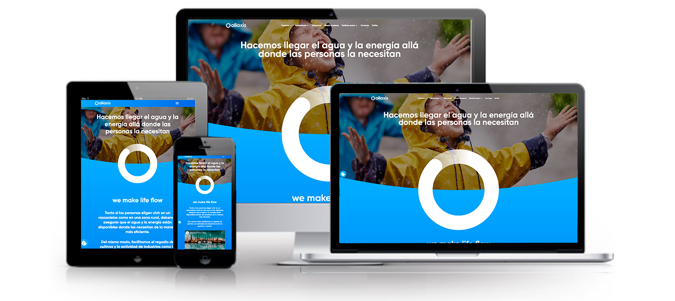 Web Multidispositivo Aliaxis
