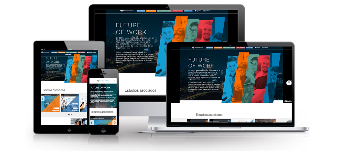 ManpowerGroup web devices mockup