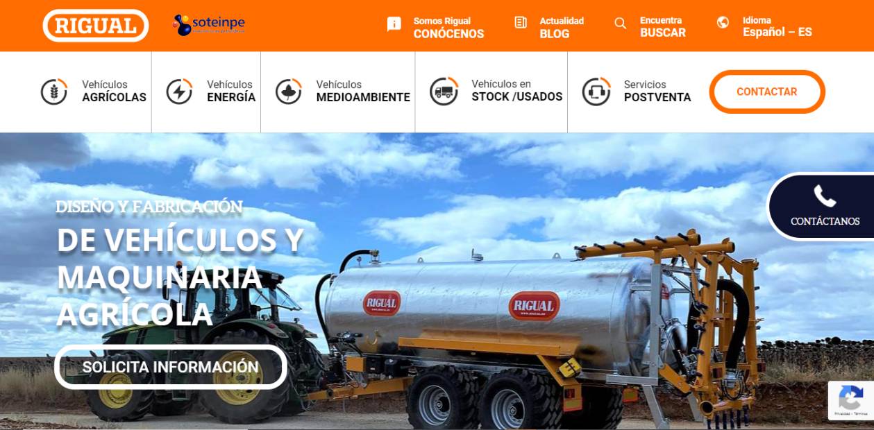 Proyecto web Rigual